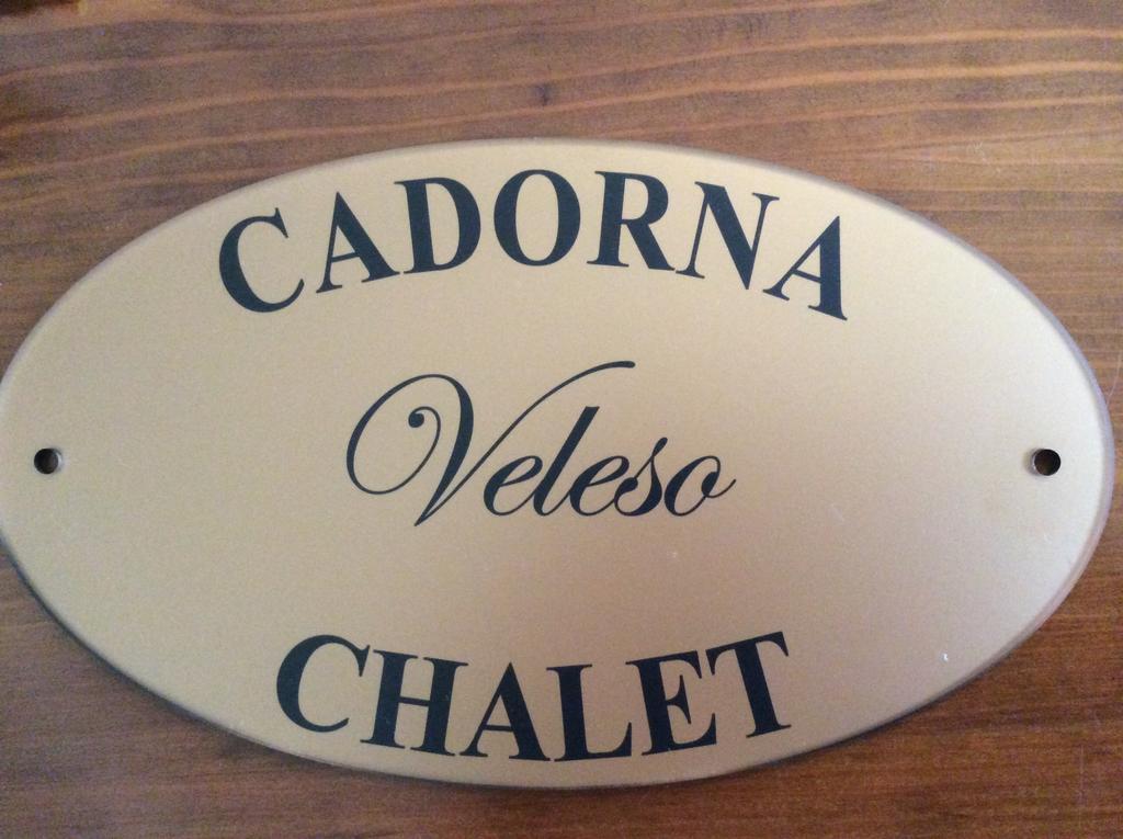 Cadorna Chalet Veleso Kültér fotó